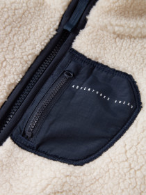 NAME IT Teddy Jakke Mattia Moonbeam Chest Pocket Dark Sapphire